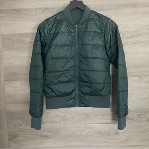 Lululemon Reversible Bomber Jacket Green